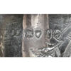 Hallmarked Silver London 1874 Claret Jug Star Etched Glass
