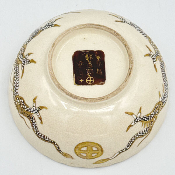 Japanese-Satsuma-Bowl-Meiji-Period-1868-1912-Immortals-5 Japanese Satsuma Bowl Meiji Period 1868-1912 Immortals