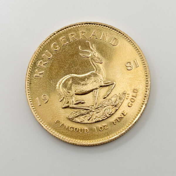 Kruger Rand 1 Oz Boxed 1981