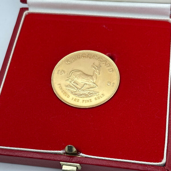 Kruger Rand 1 Oz Boxed 1981