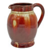 Linnware Brown Glaze Water Pitcher 15cm