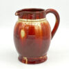 Linnware Brown Glaze Water Pitcher 15cm