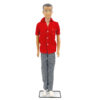 Mattel Vintage 1962 Ken Barbie Doll Metal Stand