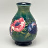 Moorcroft-Anemone-Pattern-Vase-On-A-Blue-Green-Ground-1 Moorcroft Anemone Pattern Vase On A Blue Green Ground C1954