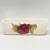 Moorcroft Hibiscus Poppy Vase Ivory Ground C1974