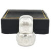 Pair Hallmarked Sterling Silver Serviette Rings Birmingham 1918 Boxed