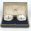 Pair Hallmarked Sterling Silver Serviette Rings Birmingham 1918 Boxed