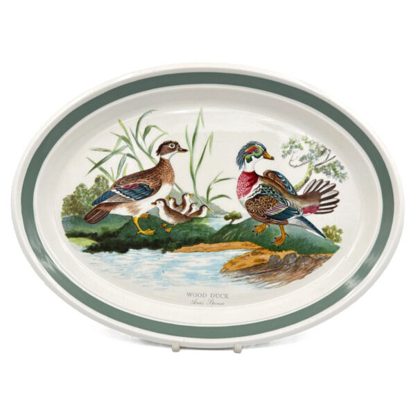 Portmeirion Birds Of Britain Wood Duck Platter