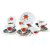 Royal-Albert-Tahiti-21-Piece-Tea-Service-C1950 Royal Albert Tahiti 21 Piece Tea Service C1950