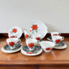 Royal-Albert-Tahiti-21-Piece-Tea-Service-C1950-6 Royal Albert Tahiti 21 Piece Tea Service C1950
