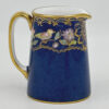 Spode Copeland Hand Painted Flower and Bird Scene Coffee Milk Jug C1890