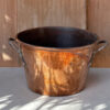19th Large Cape Copper Jam Boiler Pot