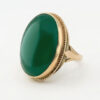 9ct Gold Chrysoprase Cocktail Ring