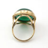 9ct Gold Chrysoprase Cocktail Ring
