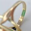 9ct Gold Chrysoprase Cocktail Ring