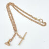 9ct-Gold-Masonic-Fob-Pendant-3 Victorian 9ct Rose Gold Fob Chain