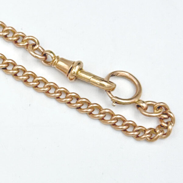9ct-Gold-Masonic-Fob-Pendant-4 Victorian 9ct Rose Gold Fob Chain