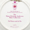 _Bing-And-Grondahl-Copenhagen-Hans-Christian-Anderson-Plate-Princess-and-The-Pea-3 Bing And Grondahl Copenhagen Hans Christian Anderson Plate Princess and The Pea