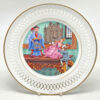 Bing And Grondahl Copenhagen Hans Christian Anderson Plate Shepherdess And Chimney Sweep