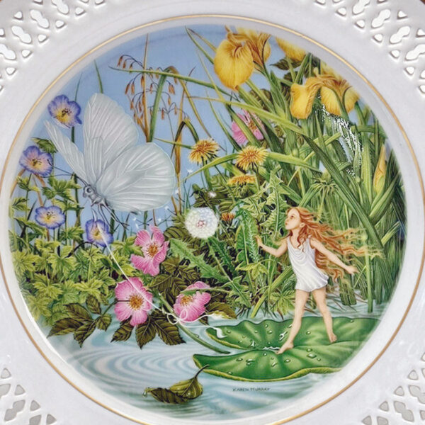 Bing And Grondahl Copenhagen Hans Christian Anderson Plate Thumbelina