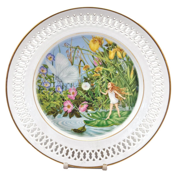 Bing And Grondahl Copenhagen Hans Christian Anderson Plate Thumbelina
