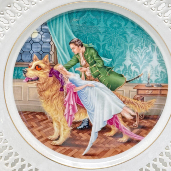 Bing-And-Grondahl-Copenhagen-Hans-Christian-Anderson-Plate-Tinder-Box-2 Bing And Grondahl Copenhagen Hans Christian Anderson Plate Tinder Box