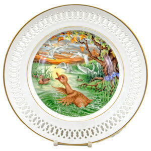 Bing And Grondahl Copenhagen Hans Christian Anderson Plate Ugly Duckling