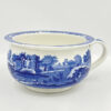 Copeland Spode Blue Italian Chamber Pot Blue Marking