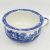 Copeland Spode Blue Italian Chamber Pot Blue Marking