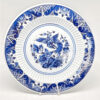 Delfts Blauw Bird and Flowers Wall Plate