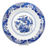 Delfts Blauw Bird and Flowers Wall Plate