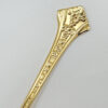 Eetrite 24ct Gold Plated Trailing Rose Royal Albert Cake Forks and Tea Spoons