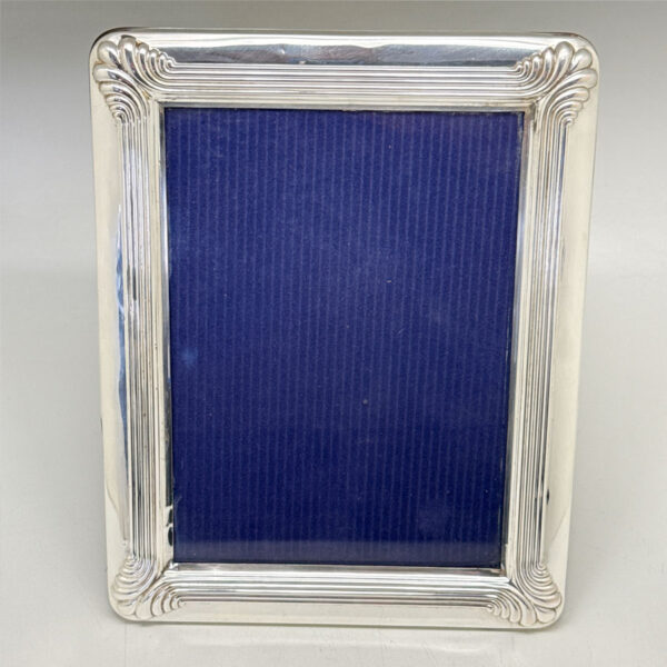 German Silver Hallmarked Rectangular Silver Picture Frame