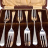 _Hallmarked-Silver-Cake-Forks-Birmingham-1923-1 Hallmarked Silver Cake Forks Birmingham 1923