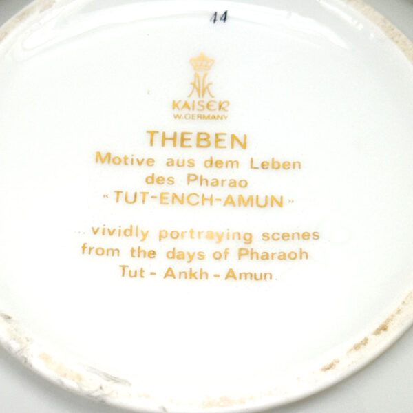 Kaiser Theben Vase Tut Ankh Amun Scene Case C1979