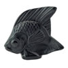 Lalique-France-Crystal-Black-Fish Lalique France Crystal Black Fish