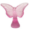 Lalique-France-Crystal-Butterfly-Rosse-Papillion-Figurine Lalique France Crystal Butterfly Rosse Papillion Figurine