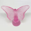 Lalique-France-Crystal-Butterfly-Rosse-Papillion-Figurine-2 Lalique France Crystal Butterfly Rosse Papillion Figurine