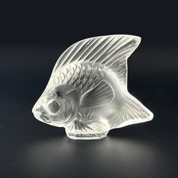 Lalique-France-Crystal-Clear-Fish-1 Lalique France Crystal Clear Fish