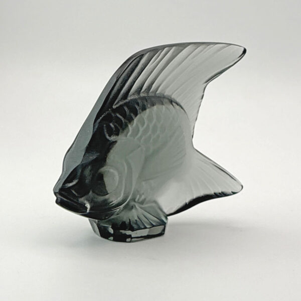 Lalique France Crystal Grey Fish