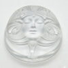 Lalique France Frosted Glass Psyche Paperweight