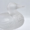 Lalique-Frosted-Crystal-Gedeon-Duck-Figurine-2 Lalique Frosted Crystal Gedeon Duck Figurine