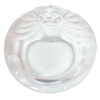 Lalique-Frosted-Crystal-Tete-De-Lion-Ashtray Lalique Frosted Crystal Tete De Lion Ashtray 1945-1977