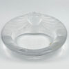 Lalique-Frosted-Crystal-Tete-De-Lion-Ashtray-3 Lalique Frosted Crystal Tete De Lion Ashtray 1945-1977