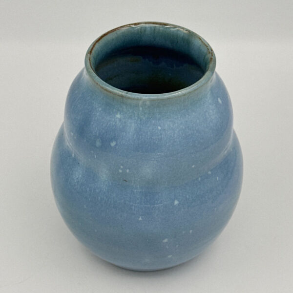 Linnware South African Pottery Pale Blue Glaze Vase