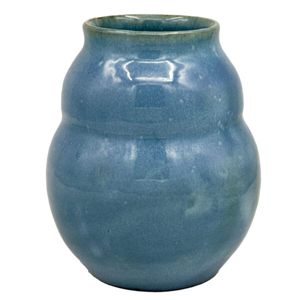 Linnware South African Pottery Pale Blue Glaze Vase