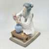 Lladro Japanese Geisha Arranging Flowers 4840