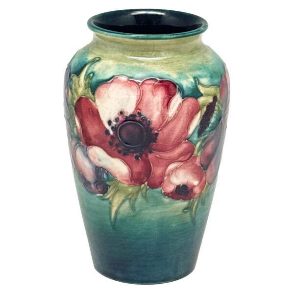 Moorcroft Anemone Pattern Vase C1954