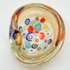 Murano Millefiori Glass Form Ashtray c1950