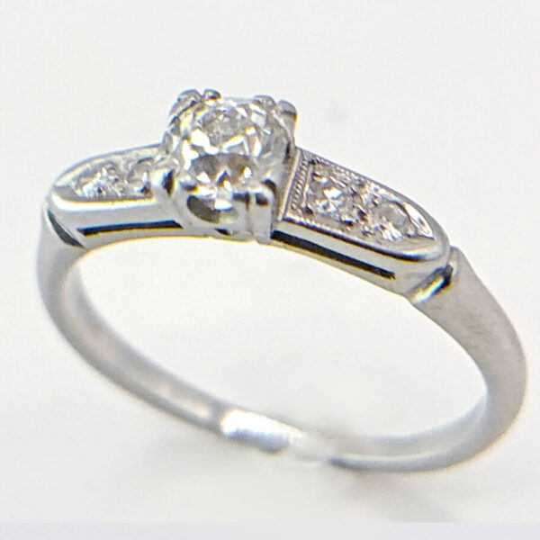 Platinum Diamond Ring